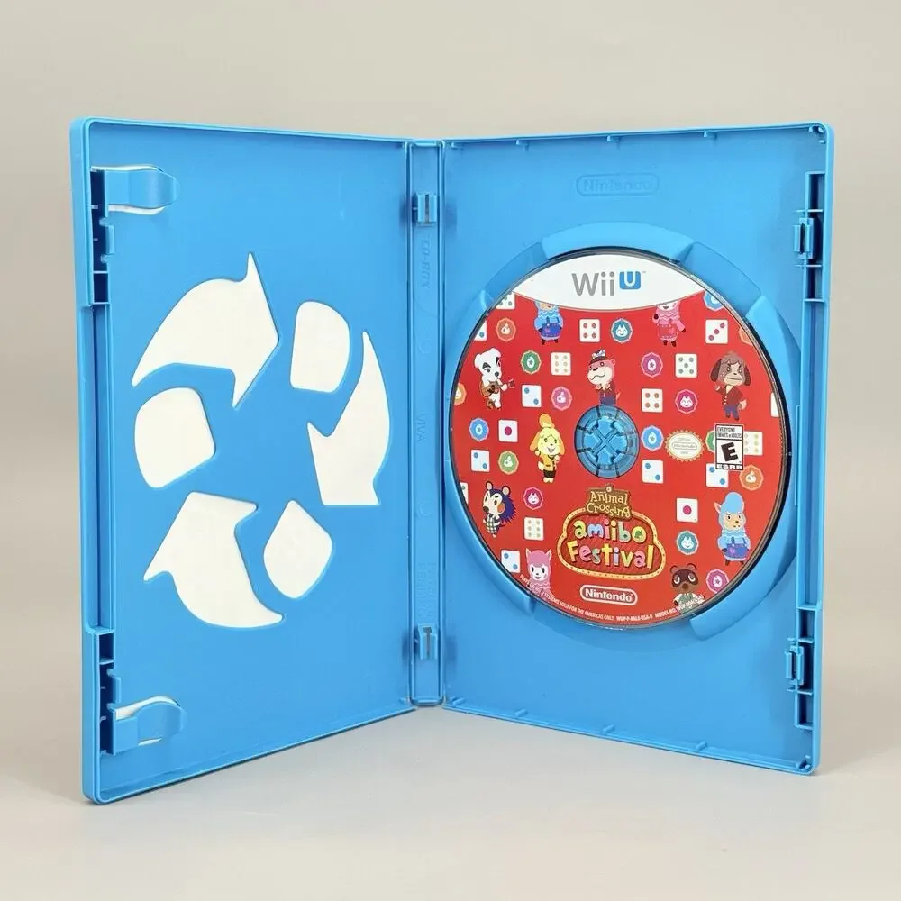 Animal Crossing: Amiibo Festival (Nintendo Wii U, 2015) Used No Manual